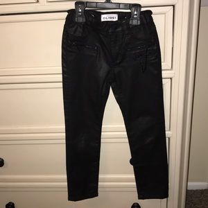 Leather/pleather pants for girls